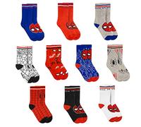 Marvel Legends Superhero Boys Socks, Sizes 2-10, Kids Socks, Marvel Merchandise, Quality Made Little Boys Socks