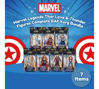 Marvel Legends Thor Love and Thunder Figures Complete BAF Korg Bundle