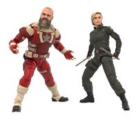 Marvel Legends Series Yelena Belova and Red Guardian Action Figures