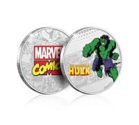 Marvel Limited Edition .999 Silver Plated Hulk Collectible Coin