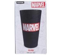 Paladone PP7981MC Marvel Logo Drinking Glass Officially Licensed Gaming Merchan