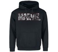 Marvel Logo Group B&W Outline Hoodie black M
