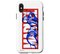 Marvel Logo Iron Man Comic Art Avengers Case for iPhone X/XS