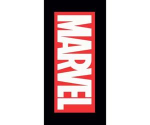 Marvel Logo Kids Beach Towel 100% Cotton Officially Licensed