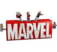 MARVEL Logo & Minifigures