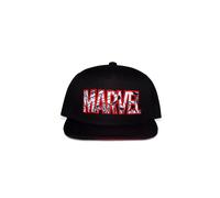 Marvel Logo Retro Classic - Cap - black - Onesize - 85% Polyacrylic, 15% Cotton Onesize