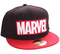Marvel Logo Snapback Cap (Red/Black)