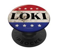Marvel Loki President Loki Button PopSockets Adhesive PopGrip