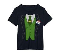 Marvel Loki President Loki Costume T-Shirt, Women's Plus, Black, 5X