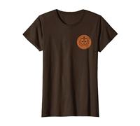 Marvel Loki Time Variance Authority Front and Back T-Shirt, Women, Brown, Medium
