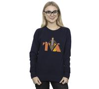 Marvel Women's Loki TVA Pose Sweatshirt in Navy | Size: Large Marvel Navy L