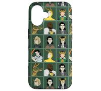 Marvel Loki Variants Character Grid Green Case for iPhone 16