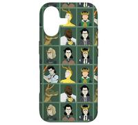 Marvel Loki Variants Character Grid Green Case for iPhone 17