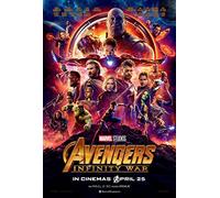 Marvel MCU Avengers infinity war Poster Print Wall Art A4 size
