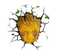 Baby Groot 3D Wall Deco Light marvel avengers Light Brown One Size