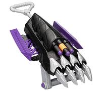 Marvel Mech Strike Mechasaurs Black Panther Sabre Claw Blaster, NERF Blaster with 3 Darts, Superhero Toys for Kids Ages 5+