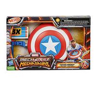 Marvel Mech Strike Mechasaurs - Captain America Redwing Blaster with Redwing - Figure - Marvel Classic - 5 Years+