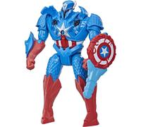 Marvel Mech Strike Monster Hunters 20cm Action Figure - Captain America