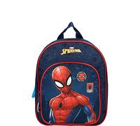 Marvel Backpack Backpack Elementary School Medium Child Boys Avengers Spiderman Blue 31 x 25 x 9 cm, blue