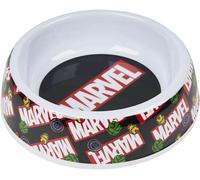 Avengers Marvel Theme Dog Bowl Hard Plastic 500 Millileters Size 18 x 5 Centres Hulk Iron Man