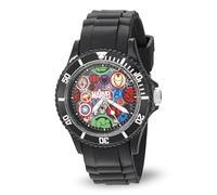 Marvel Men Analog Quartz Watch with Plastic Strap WMA000068