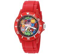 Marvel Men Analog Quartz Watch with Plastic Strap WMA000069