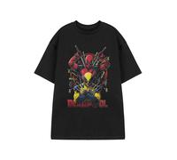 Marvel Men's Adult Short Sleeved T-Shirt (Black) in Black | Size: Medium Marvel Black M