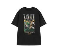 Marvel Men's Adult Short Sleeved T-Shirt (Black) in Black | Size: Small Marvel Black S