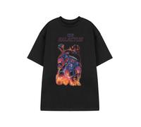 Marvel Galactus Black Graphic Tee | Men's Short Sleeve T-Shirt | Classic Crew Neck Casual Wear | Comic Book Character Apparel Comics Merchandise