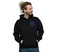 Marvel Men's Agents of Shield Breast Print Hoodie Black Large