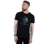 Marvel Men's Agents of Shield Circuits T-Shirt Black XXXXX-Large