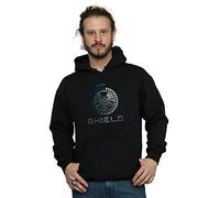 Marvel Men's Agents of Shield Logistics Division Hoodie Black Large