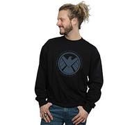 Marvel Men's Agents of Shield Logistics Division Sweatshirt Black Large