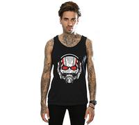 Marvel Men's Ant-Man Helmet Distressed Vest XX-Large Black