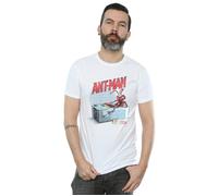 Marvel Men's Ant-Man & The Wasp Bathing Ant T-Shirt in White | Size: Large Marvel White L