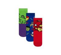 Marvel Men's Avengers 3 Pack Socks | Size: 9-12 Marvel Multicolor 9-12