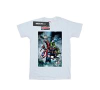 Marvel Mens Avengers Assemble Team Montage T-Shirt BI5666