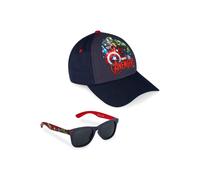 Marvel Men's Avengers Cap & Sunglasses in Navy Marvel Navy One Size