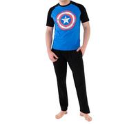 Marvel Mens Avengers Captain America Pyjamas