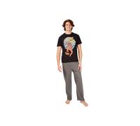 Marvel Men's Avengers Deadpool Pyjamas in Black | Size: 2XL Marvel Black 2XL