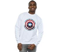 Marvel Men's Avengers Endgame Do This All Day Sweatshirt in White | Size: 4XL Marvel White 4XL