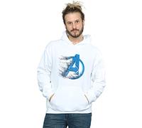 Marvel Men's Avengers Endgame Dusted Logo Hoodie
