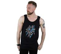 Marvel Men's Avengers Endgame Logo Team Vest Black X-Large