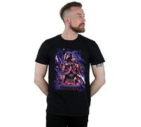 Marvel Men's Avengers Endgame Movie Poster T-Shirt Black XX-Large