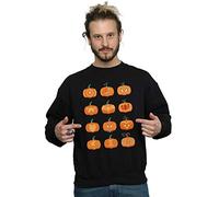 Marvel Men's Avengers Halloween Pumpkin Sweatshirt Black Large