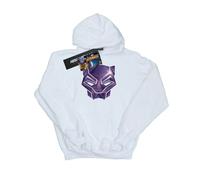 Marvel Mens Avengers Infinity War Black Panther Geometric Hoodie - White - White - 3XL