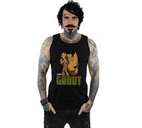 Marvel Men's Avengers Infinity War Groot Character Vest Black XX-Large