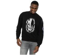 Marvel Men's Avengers Infinity War Thanos Face Sweatshirt in Black | Size: XL Marvel Black XL