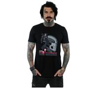 Marvel Men's Avengers Infinity War War Machine Character T-Shirt in Black | Size: XL Marvel Black XL