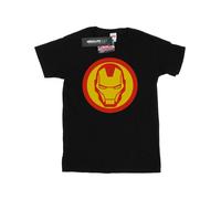 Marvel Mens Avengers Iron Man Simple Symbol T-Shirt BI5410